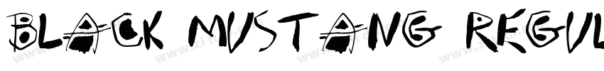 Black Mustang Regula字体转换